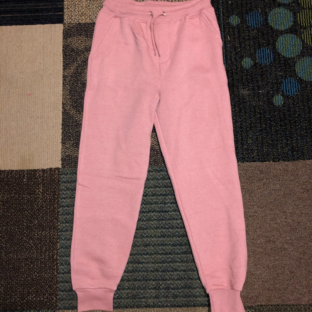 Pink joggers
